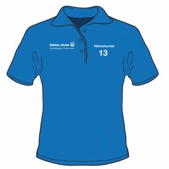 Aufdruck für Poloshirts