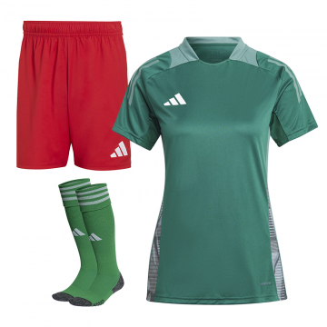 Fußballset: Tiro 25 Competition Jersey, Tastigo 25 Short und Adi Sock 23