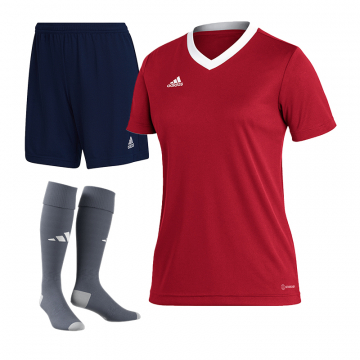 Fußballset Entrada 22 Trikot und Short plus Milano Socke