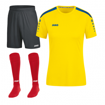 Set: Power Trikot (1/4 Arm), Power Short und Glasgow Stutzenstrumpf