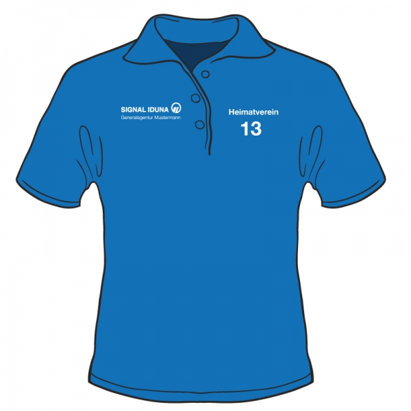 Aufdruck für Poloshirts